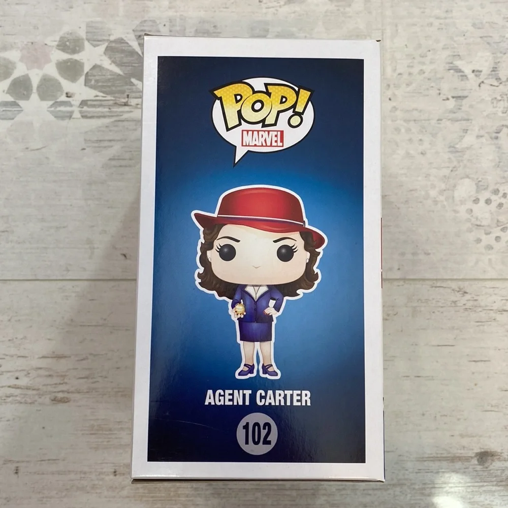 Funko Pop Agent Carter #102 Marvel Bobble Head - Picture 6 of 10